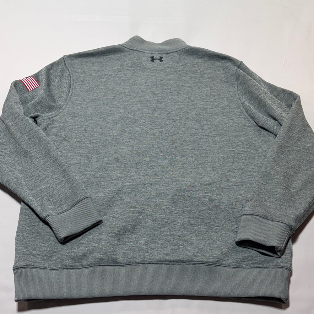 Under Armour Ryder Cup 2016 Full Zip Jacket Gray USA Flag Golf Mens L Team USA - Picture 5 of 8